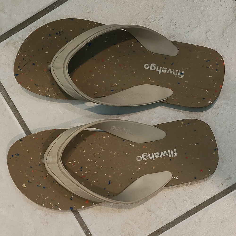 Filwahgo Flip Flops Tan